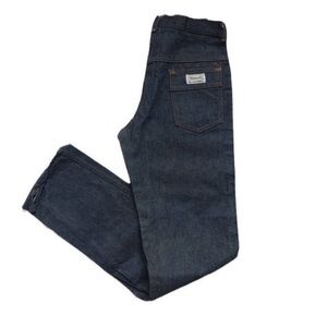 1950s MADEWELL WORK WEAR Vintage Straight Leg Denim // Size 26
